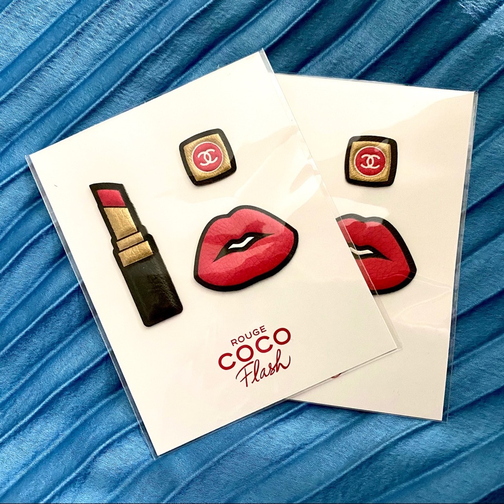 Auth Chanel gift stickers